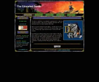 Educatedgamer.net(Welcome) Screenshot