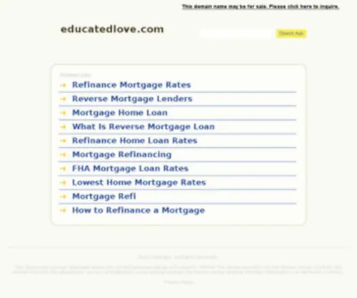 Educatedlove.com(Love Tips) Screenshot