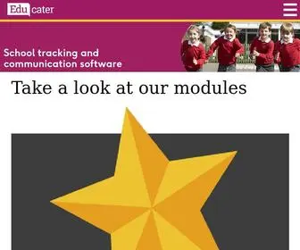 Educater.co.uk(The Educater school pupil tracker) Screenshot