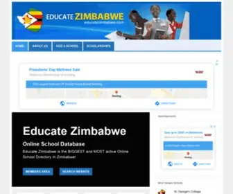 Educatezimbabwe.com(Educate Zimbabwe) Screenshot