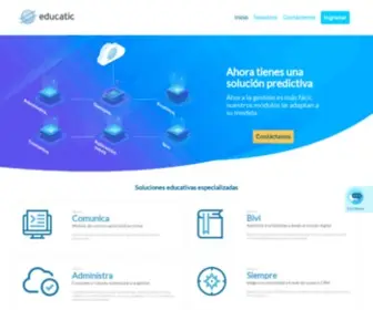 Educatic.com.co(Cambiando la manera de aprender) Screenshot