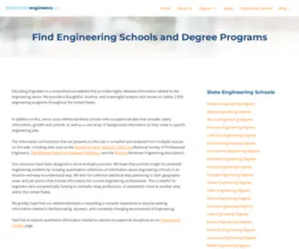 Educatingengineers.com(Laying the foundation for tomorrow's engineers) Screenshot