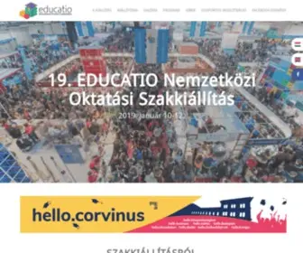 Educatioexpo.hu(EDUCATIO Szakki) Screenshot