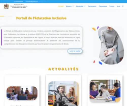 Education-Inclusive.ma(Education inclusive) Screenshot