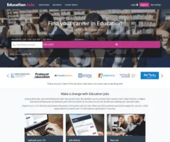 Education-Jobs.co.uk(Education Jobs For Teachers) Screenshot