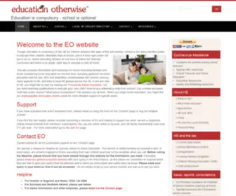 Education-Otherwise.org(Education Otherwise) Screenshot