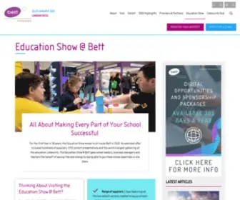 Education-Show.com(Education Show @ Bett) Screenshot