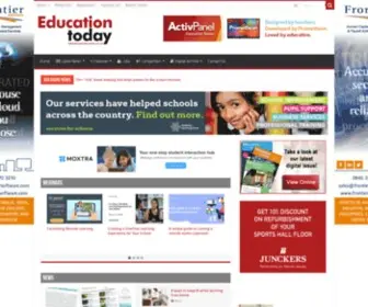 Education-Today.co.uk(Education Today Magazine) Screenshot