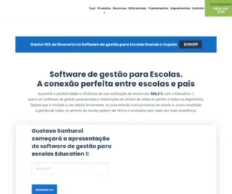 Education1.com.br(Sistema de gestao escolar) Screenshot