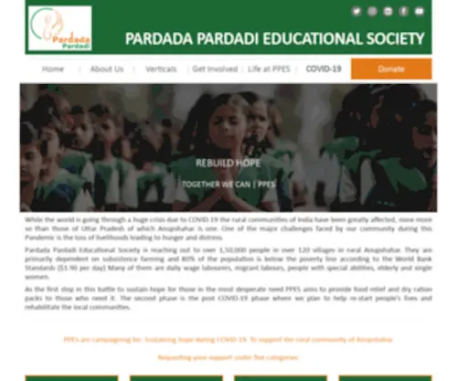 Education4Change.org(Pardada Pardadi Education Society) Screenshot