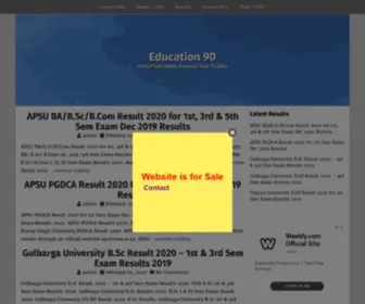 Education90.com(Education 90) Screenshot