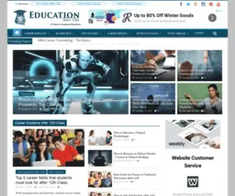 Educationafter12TH.com(Find Career Options) Screenshot