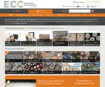 Educationalcoin.com(Educational Coin Company) Screenshot