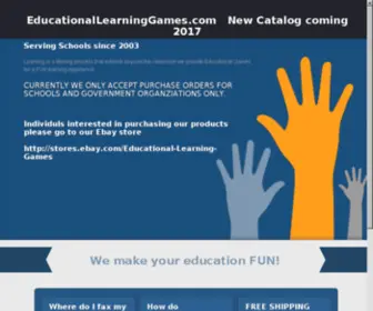 Educationallearninggames.com(Over 5) Screenshot