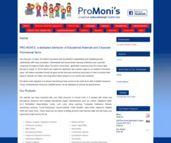 Educationalmaterials.co.za(Promoni's) Screenshot