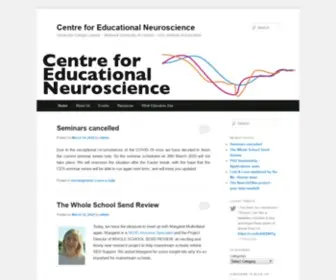 Educationalneuroscience.org.uk(University College London) Screenshot