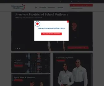 Educationaloutfitters.com(Educational Outfitters) Screenshot