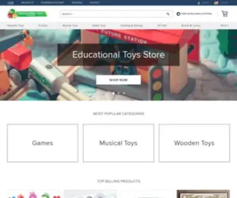 Educationaltoys.store(Educationaltoys a reliable online store) Screenshot