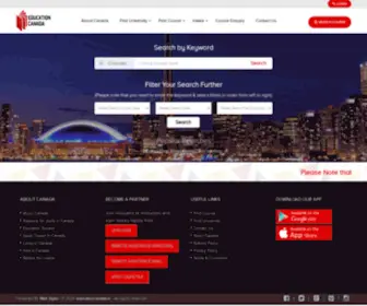 Educationcanada.in(Educationcanada) Screenshot