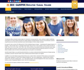 Educationcanadacollege.com(Education Canada College) Screenshot