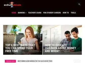 Educationcareertips.com(Education Career Tips for all Student and Many more) Screenshot