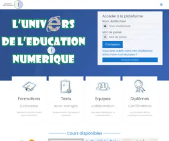 Educationdigitale.ma(الصفحة الرئيسية) Screenshot