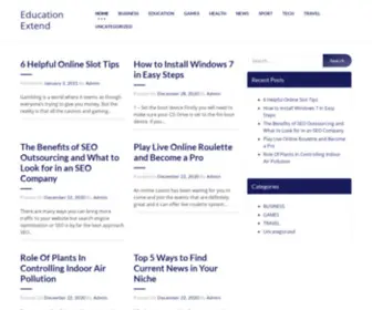 Educationextend.com(Education Extend) Screenshot