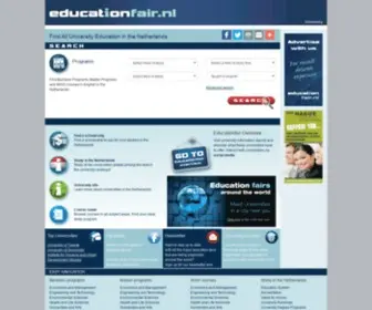 Educationfair.nl(Education Fairs) Screenshot