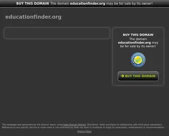 Educationfinder.org(educationfinder) Screenshot