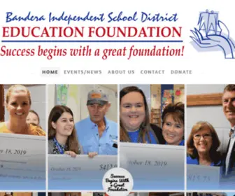 Educationforbandera.org(BISD Education Foundation) Screenshot