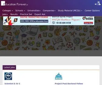 Educationforever.in(Best Place for Online Exam Preparation) Screenshot