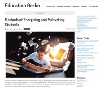 Educationgecko.us(Education Gecko) Screenshot