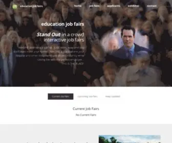 Educationjobfairs.com(Job Fairs) Screenshot