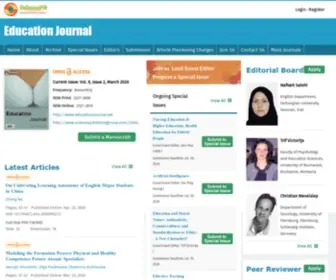 Educationjournal.net(Education Journal) Screenshot