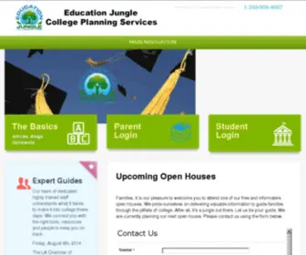 Educationjungle.com(Portal on schools) Screenshot