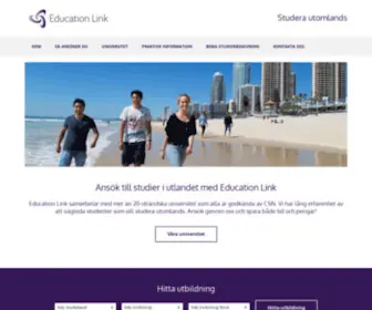 Educationlink.se(Studera utomlands) Screenshot