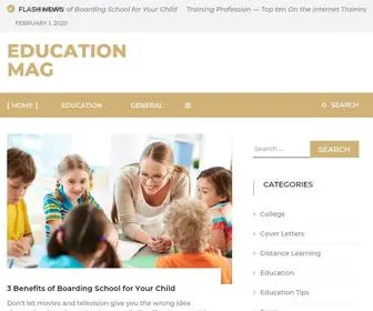 Educationmag.us(Educationmag) Screenshot