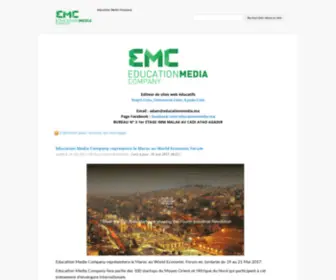 Educationmedia.ma(Education Media Company) Screenshot