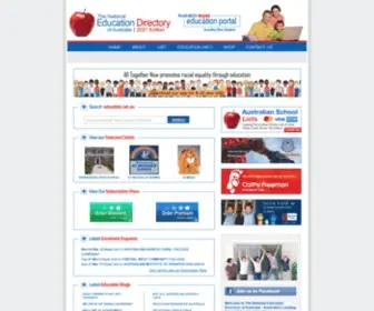 Education.net.au(The National Education Directory of Australia) Screenshot