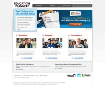 Educationplanner.org Screenshot