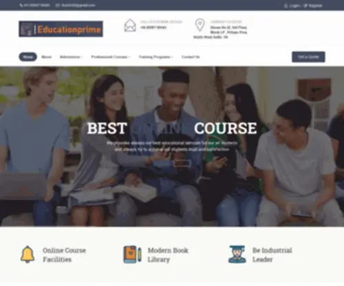 Educationprime.co.in(Education) Screenshot