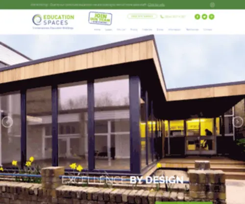 Educationspaces.co.uk(Education Spaces) Screenshot