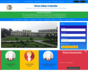 Educationunderuce-WB.org(Uttaran College of Education) Screenshot