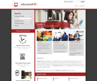 Educationvic.com.au(Education VIC) Screenshot