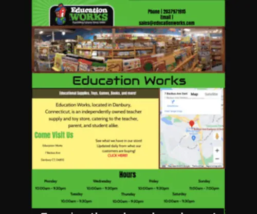 Educationworks.com(Educational Supplies) Screenshot