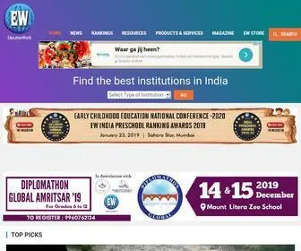 EducationWorld.in(Education news) Screenshot