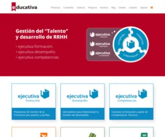 Educativa.org(Líderes de Iberoamérica en sistemas para formación) Screenshot