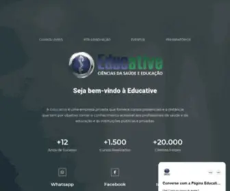 Educative.com.br(Ciências da Saúde e Educação) Screenshot