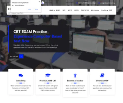 Educator.com.ng(Educator) Screenshot
