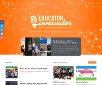 Educatorinnovator.org(Educator Innovator) Screenshot